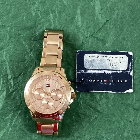 Tommy Hilfiger Haven Women’s Watch Gold Tone Multifunction Stainless 1782197 New - Picture 1 of 9